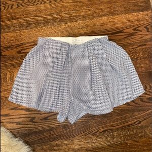 Abercrombie Diamond Floral Print Flowy Shorts